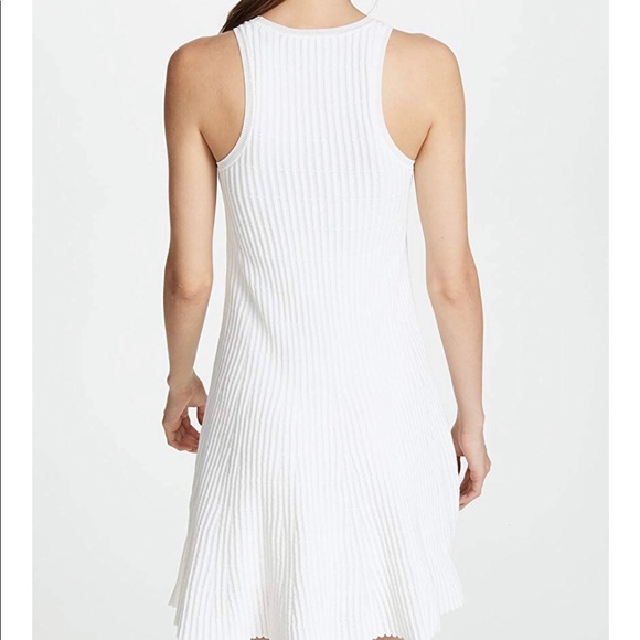 Theory Day Dress in Ribbed Knit - Picture 3 of 8